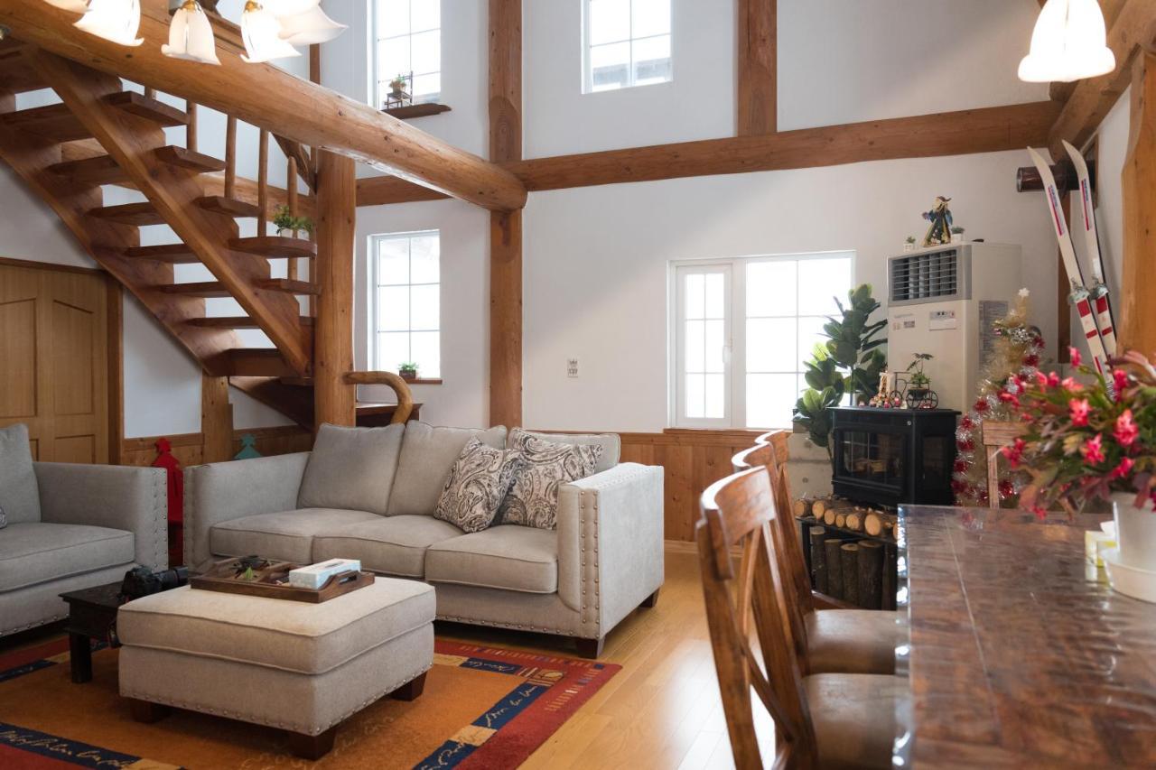 Villa Sapporo Luxury Log House 5Brm Max 18Ppl 4 Free Parking Exterior foto